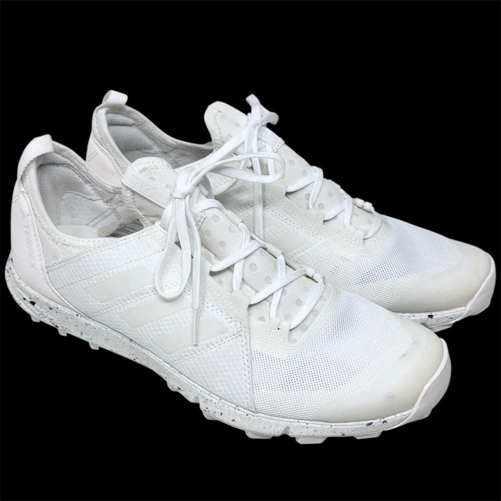 NEW Adidas Terrex Agravic Speed Trail Running Shoes White Womens 10.5